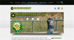 Desktop Screenshot of missouricarry.com